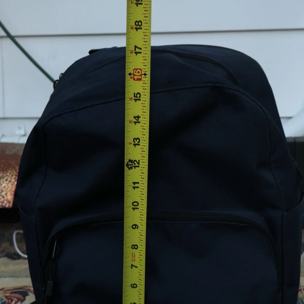 Lo & Sons The Hanover Deluxe 2 Backpack Laptop in Navy Blue -Everyday Travel Bag